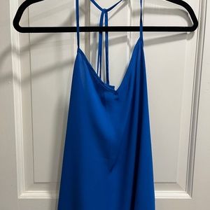 Abercrombie and Fitch Blue Tank (Size Small)